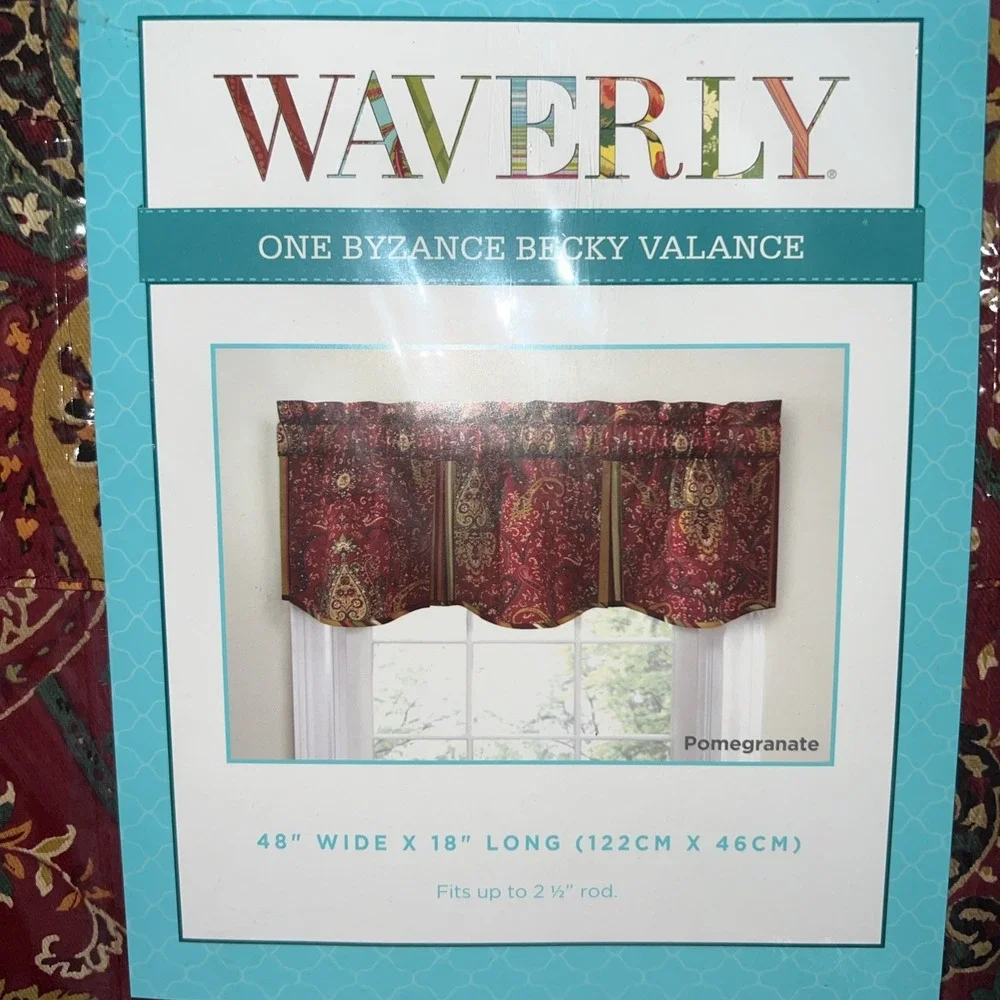 New Waverly Valance Byzance Becky 48